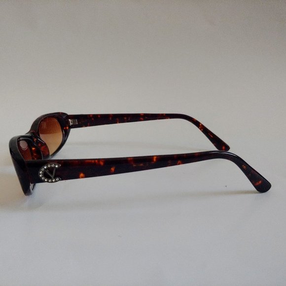 NWT Vintage 90\'s Acetate Rectangle Lady Fashion Sunglasses (S.D.Tortoise) main image 3